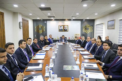 Seçim Güvenliği Toplantısı Vali Çiçek Başkanlığı’nda Yapıldı