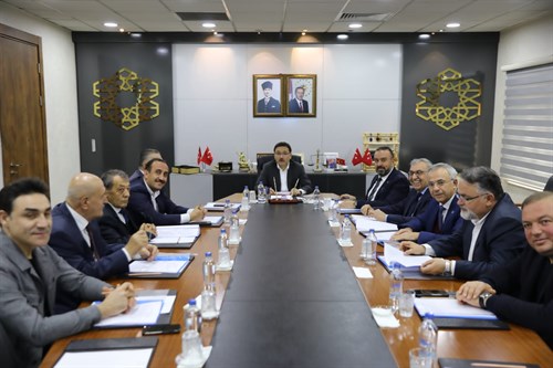 Vali Çiçek Başkanlığında İncesu OSB Müteşebbis Teşekkül Heyeti Toplantısı Yapıldı
