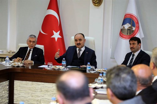 İl İdare Şube Başkanları Toplantısı Yapıldı